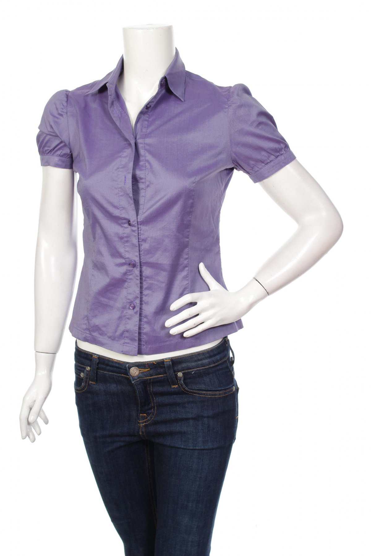 Γυναικείο πουκάμισο, Μέγεθος S, Χρώμα Βιολετί, Τιμή 8,66 €