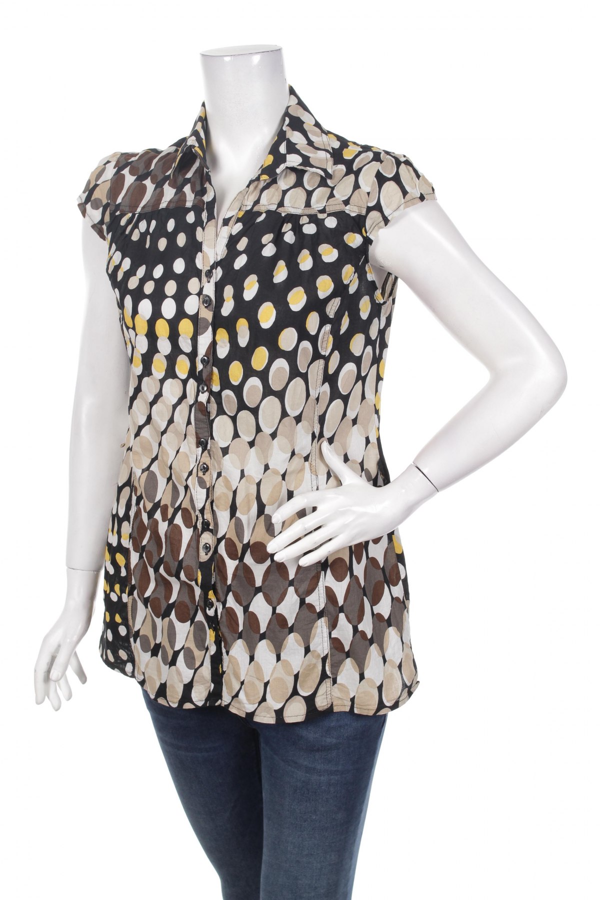 Γυναικείο πουκάμισο Miss Etam, Μέγεθος M, Χρώμα Πολύχρωμο, Τιμή 14,07 €