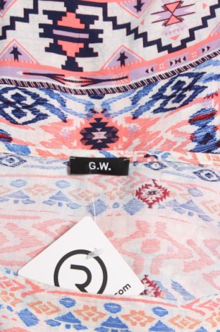 Дамска блуза G.W., Размер L, Цвят Многоцветен, Цена 31,00 лв.