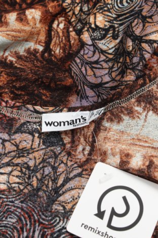 Дамска блуза Woman's Fashion, Размер L, Цвят Многоцветен, Цена 20,00 лв.
