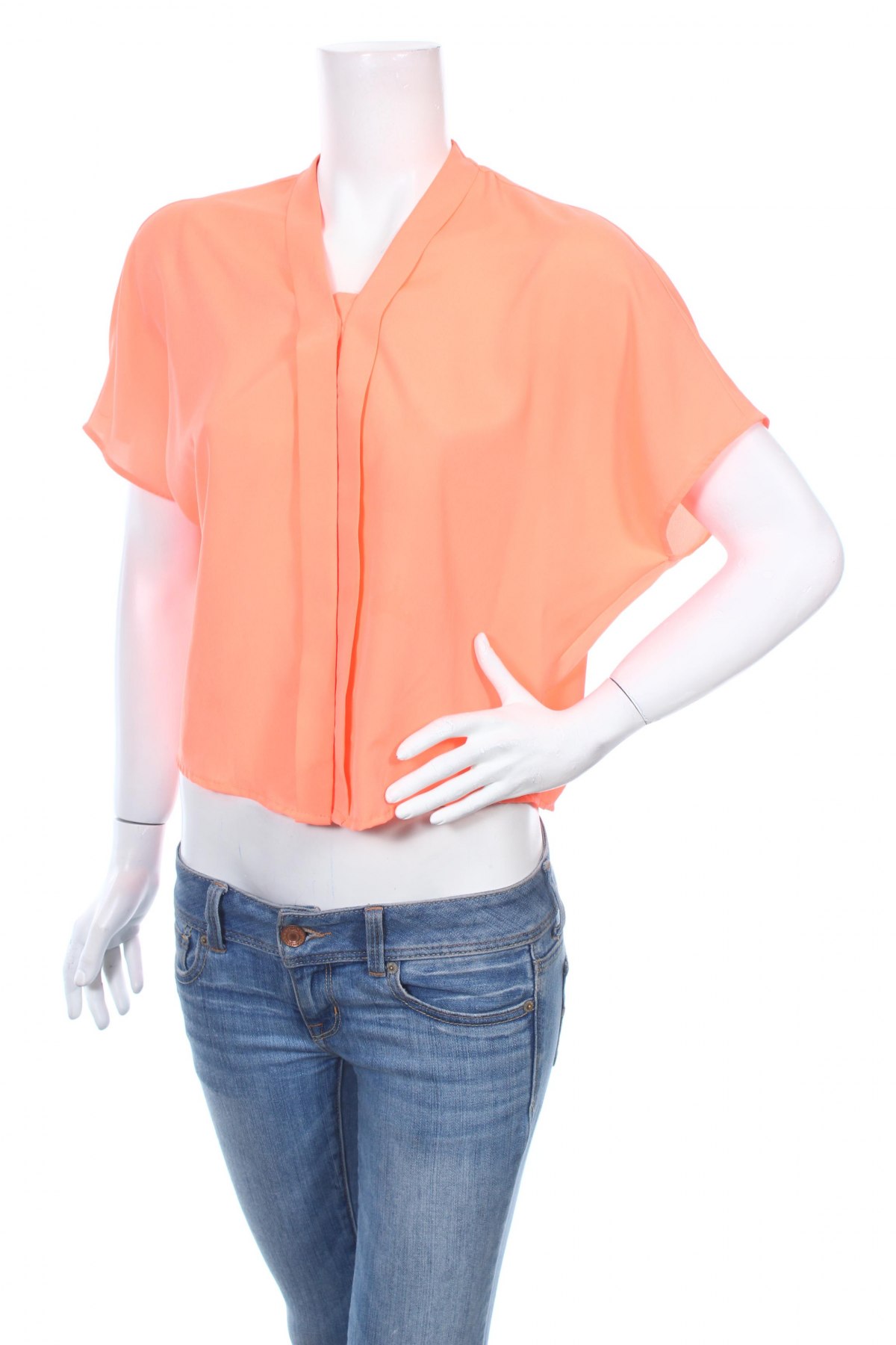 Дамска блуза Luisa Cerano, Размер M, Цвят Оранжев, Цена 26,00 лв.