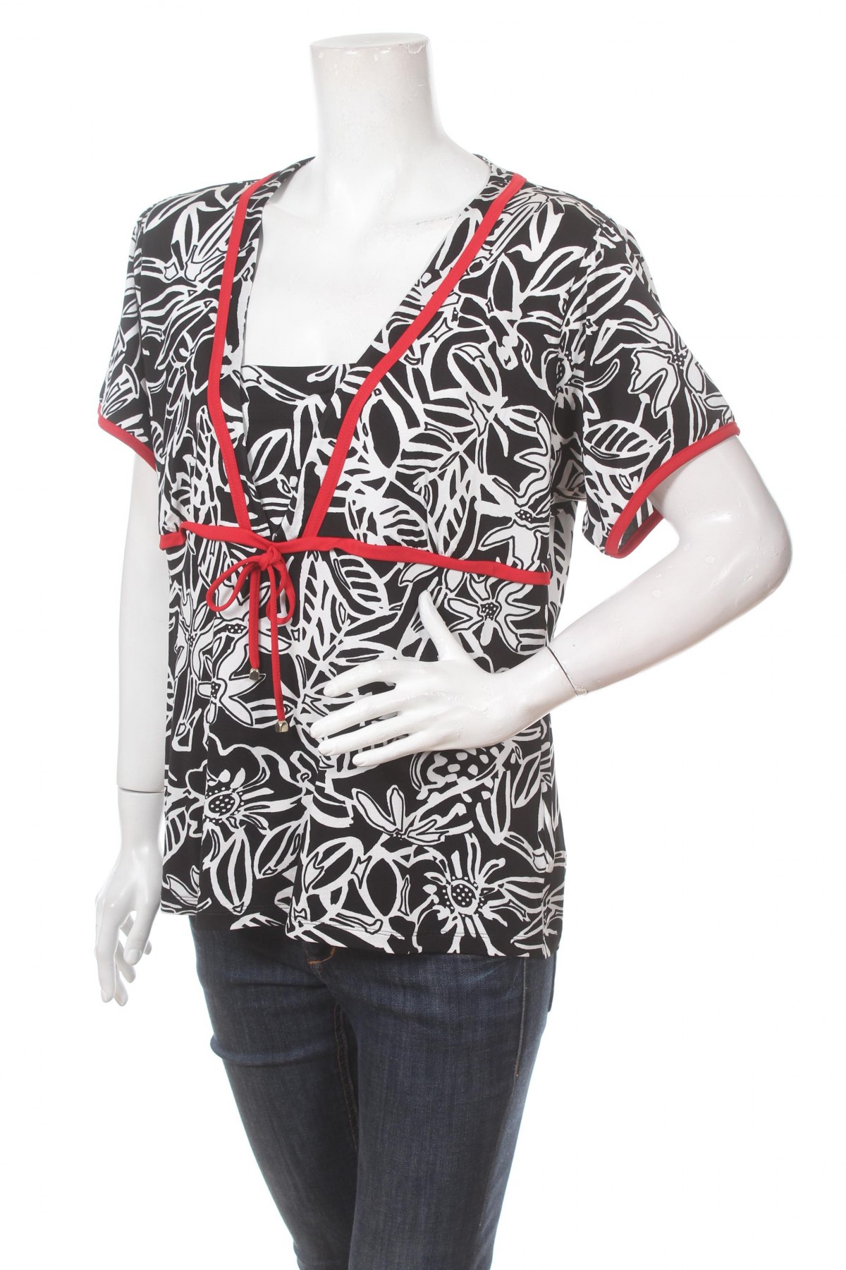 Дамска блуза Luisa Viola, Размер XL, Цвят Многоцветен, Цена 26,00 лв.