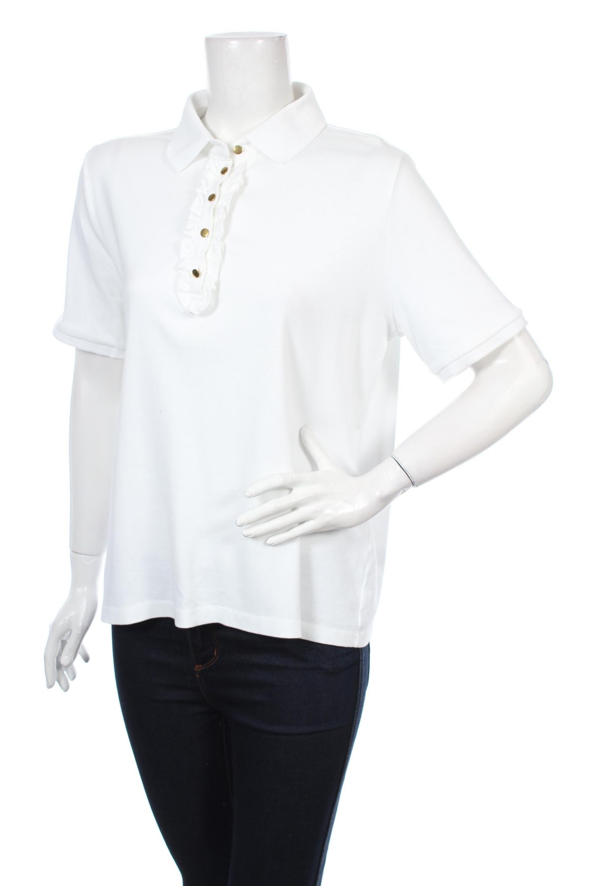 Дамска блуза Peter Hahn, Размер XL, Цвят Бял, Цена 26,00 лв.