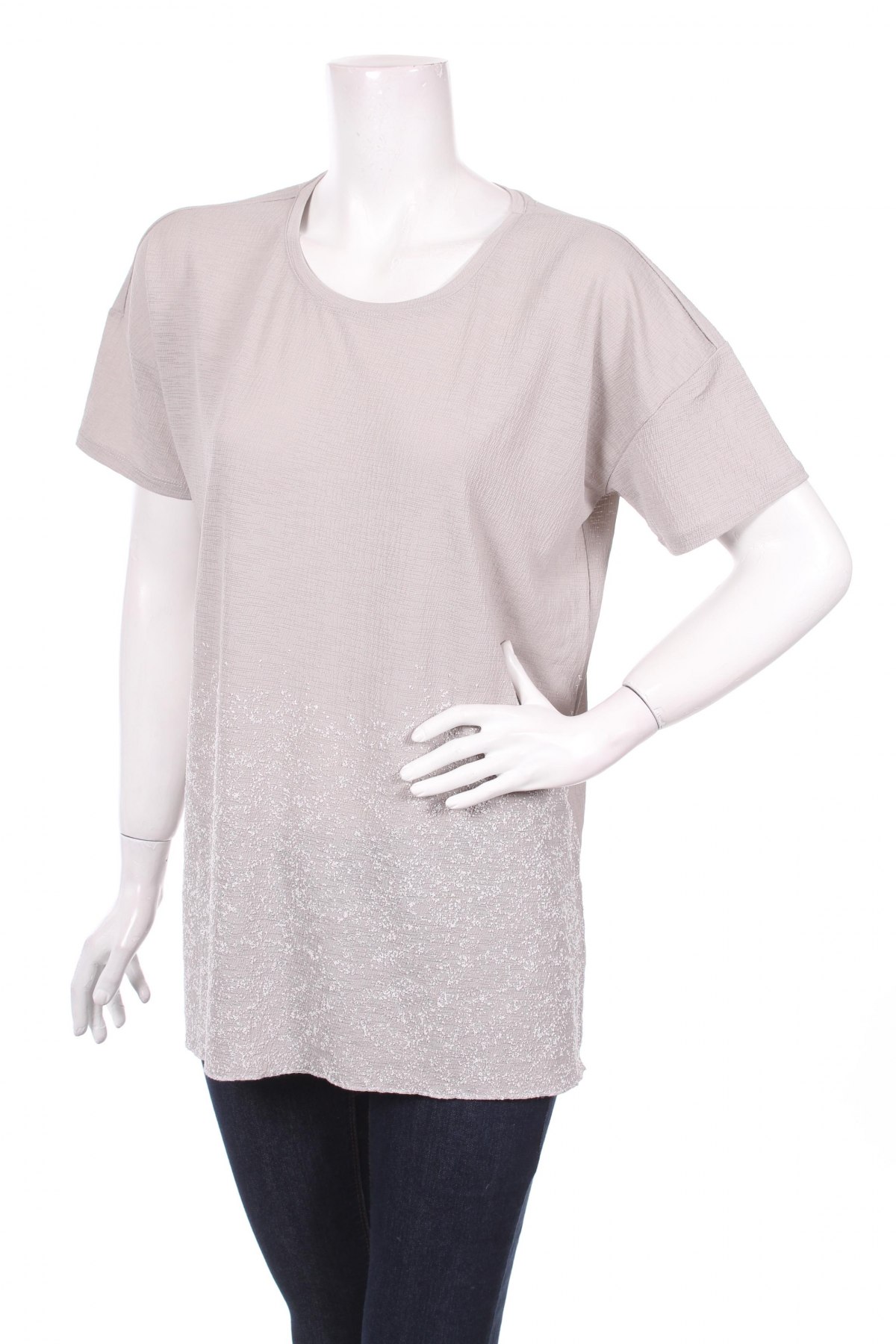 Дамска блуза Takko Fashion, Размер XL, Цвят Сив, Цена 19,00 лв.