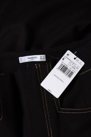 Γυναικείο παντελόνι Mango, Μέγεθος S, Χρώμα Μαύρο, Βαμβάκι, Τιμή 21,29 €