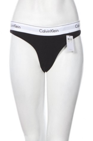 Μπικίνι Calvin Klein, Μέγεθος M, Χρώμα Μαύρο, 53% βαμβάκι, 35% μοντάλ, 12% ελαστάνη, Τιμή 15,16 €