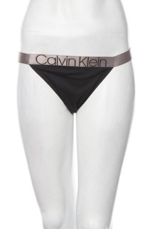 Bikini Calvin Klein, Mărime M, Culoare Negru, 92% bumbac, 8% elastan, Preț 101,32 Lei