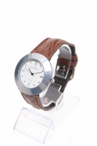 Часовник Yonger & Bresson, Цвят Кафяв, Естествена кожа, метал, Цена 71,80 лв.