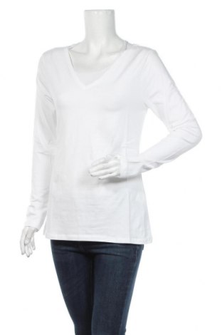 Дамска блуза, Размер XXL, Цвят Бял, 95% памук, 5% еластан, Цена 24,36 лв.