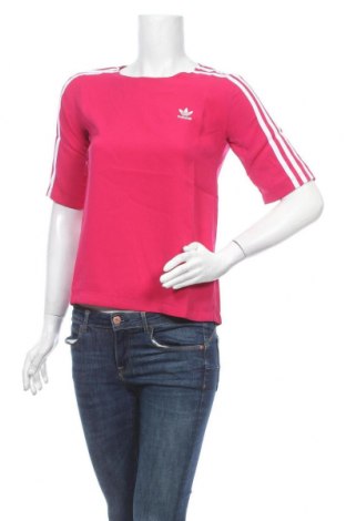 Дамска блуза Adidas, Размер XS, Цвят Розов, Полиестер, Цена 43,47 лв.