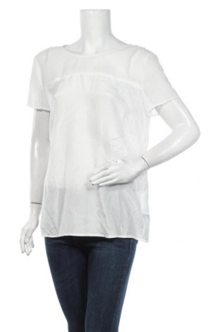 Дамска блуза Armani Jeans, Размер XL, Цвят Бял, 65% вискоза, 35% коприна, Цена 94,62 лв.