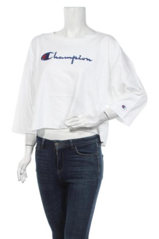 Дамска блуза Champion, Размер L, Цвят Бял, Памук, Цена 41,87 лв.