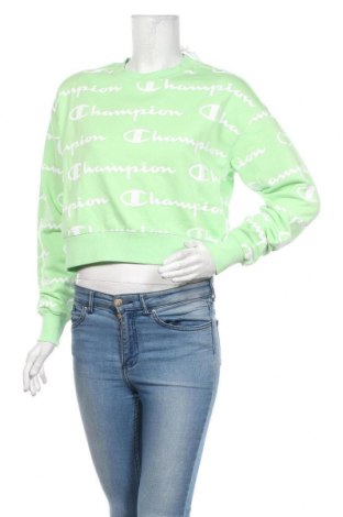 Дамска блуза Champion, Размер S, Цвят Зелен, 79% памук, 21% полиестер, Цена 47,40 лв.