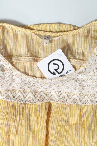 Γυναικεία μπλούζα Clockhouse, Μέγεθος XS, Χρώμα Κίτρινο, Βισκόζη, Τιμή 8,44 €