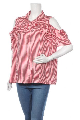 Γυναικεία μπλούζα Clockhouse, Μέγεθος XXL, Χρώμα Κόκκινο, Βισκόζη, Τιμή 16,89 €