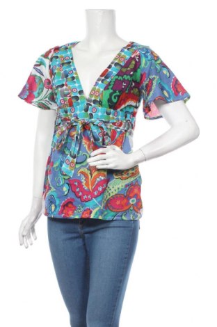 Дамска блуза Desigual, Размер M, Цвят Многоцветен, Цена 50,40 лв.
