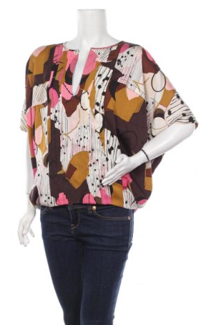 Дамска блуза Diane Von Furstenberg, Размер M, Цвят Многоцветен, 95% коприна, 5% еластан, Цена 114,00 лв.