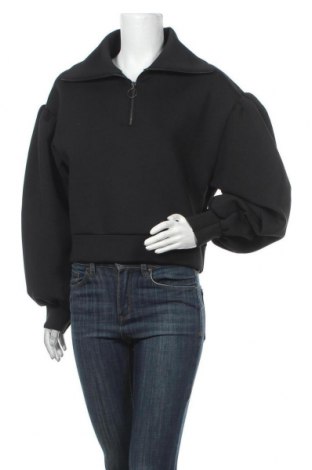 Дамска блуза Gina Tricot, Размер M, Цвят Черен, 96% полиестер, 4% еластан, Цена 44,85 лв.
