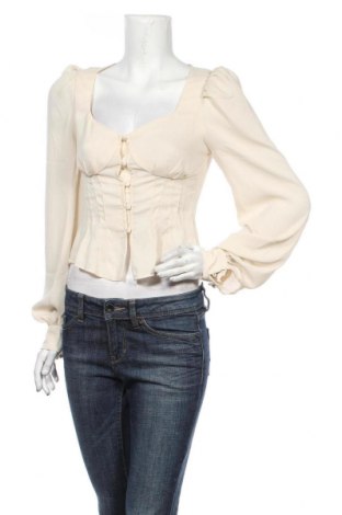 Γυναικεία μπλούζα Glamorous, Μέγεθος M, Χρώμα  Μπέζ, Πολυεστέρας, Τιμή 17,64 €