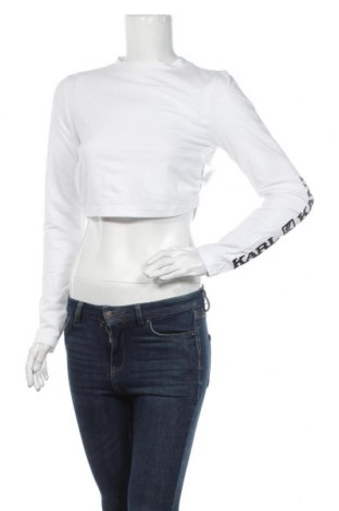Дамска блуза Karl Kani, Размер M, Цвят Бял, 95% памук, 5% еластан, Цена 53,30 лв.