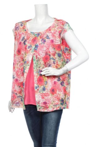 Дамска блуза Laura Torelli, Размер M, Цвят Многоцветен, Полиестер, Цена 27,30 лв.