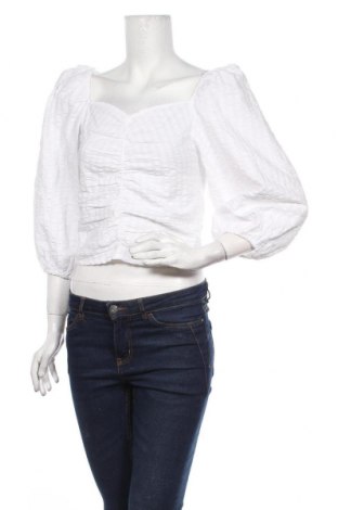 Дамска блуза Monki, Размер M, Цвят Бял, Памук, Цена 31,85 лв.