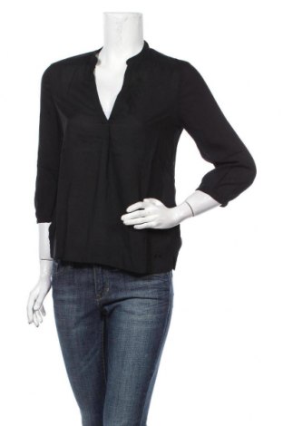Дамска блуза Q/S by S.Oliver, Размер XS, Цвят Черен, Модал, Цена 51,35 лв.