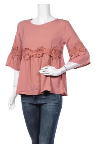 Γυναικεία μπλούζα SHEIN, Μέγεθος L, Χρώμα Σάπιο μήλο, Πολυεστέρας, Τιμή 5,91 €