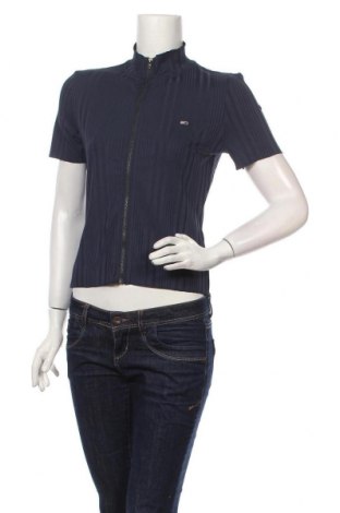 Дамска блуза Tommy Hilfiger, Размер M, Цвят Син, 98% полиестер, 2% еластан, Цена 76,30 лв.