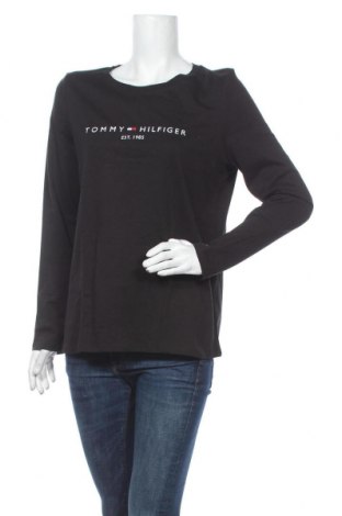 Γυναικεία μπλούζα Tommy Hilfiger, Μέγεθος XL, Χρώμα Μαύρο, Βαμβάκι, Τιμή 46,54 €