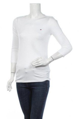 Damen Shirt Tommy Hilfiger, Größe S, Farbe Weiß, 96% Viskose, 4% Elastan, Preis 53,46 €