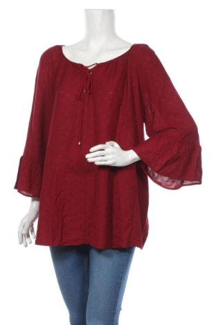 Дамска блуза Yessica, Размер XXL, Цвят Червен, Вискоза, Цена 27,30 лв.