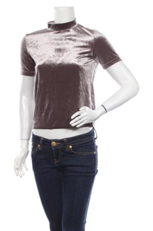 Дамска блуза Zara Trafaluc, Размер S, Цвят Сив, Цена 34,00 лв.
