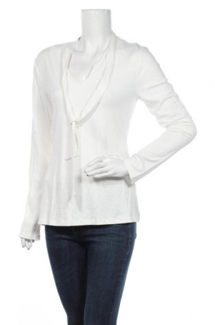 Дамска блуза Zero, Размер L, Цвят Екрю, 94% вискоза, 6% еластан, Цена 23,70 лв.