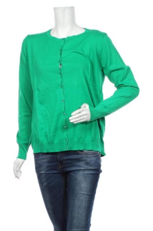 Damski kardigan United Colors Of Benetton, Rozmiar XL, Kolor Zielony, Bawełna, Cena 259,35 zł