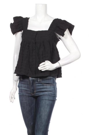 Γυναικείο πουκάμισο ASOS, Μέγεθος M, Χρώμα Μαύρο, 98% πολυεστέρας, 2% ελαστάνη, Τιμή 6,76 €