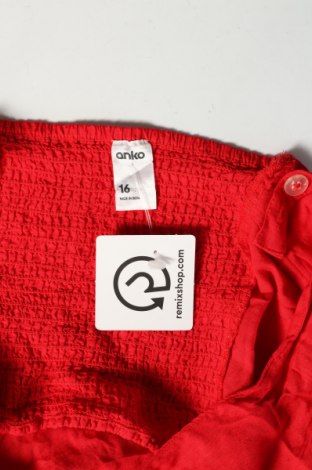 Damska koszula Anko, Rozmiar XL, Kolor Czerwony, 70% wiskoza, 30% len, Cena 34,55 zł