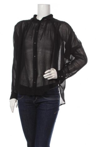 Дамска риза Gina Tricot, Размер S, Цвят Черен, Цена 27,30 лв.