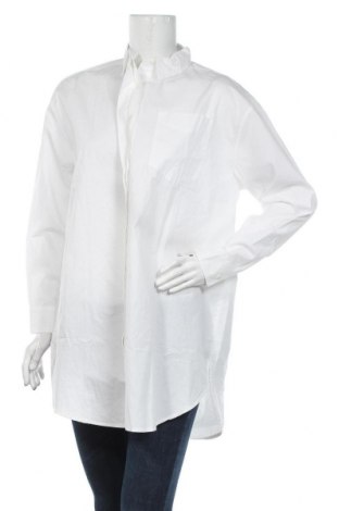 Γυναικείο πουκάμισο Guido Maria Kretschmer for About You, Μέγεθος M, Χρώμα Λευκό, Βαμβάκι, Τιμή 28,70 €