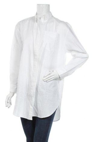 Γυναικείο πουκάμισο Guido Maria Kretschmer for About You, Μέγεθος S, Χρώμα Λευκό, Βαμβάκι, Τιμή 29,60 €