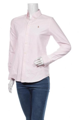 Damska koszula Polo By Ralph Lauren, Rozmiar S, Kolor Różowy, Bawełna, Cena 134,34 zł