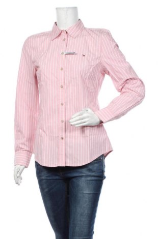 Дамска риза Tommy Hilfiger, Размер M, Цвят Розов, Памук, Цена 132,30 лв.