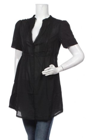 Γυναικείο πουκάμισο Yes! Miss, Μέγεθος XL, Χρώμα Μαύρο, Βαμβάκι, Τιμή 12,16 €