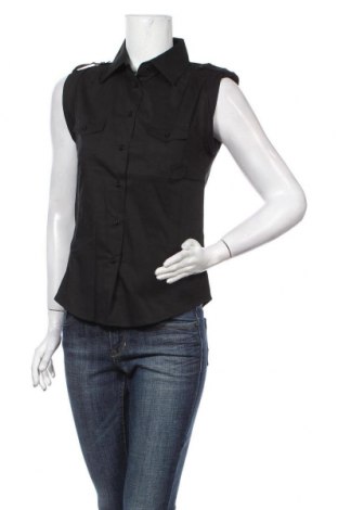 Γυναικείο πουκάμισο Yes! Miss, Μέγεθος M, Χρώμα Μαύρο, 72% βαμβάκι, 25% πολυεστέρας, 3% ελαστάνη, Τιμή 9,12 €