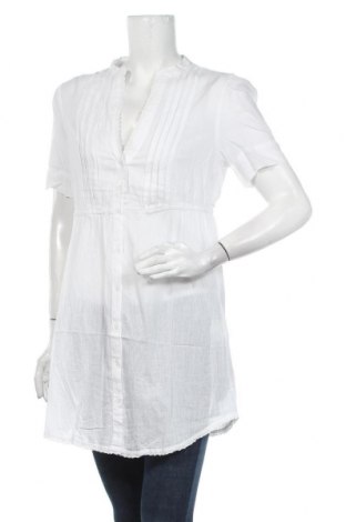 Γυναικείο πουκάμισο Yes! Miss, Μέγεθος XL, Χρώμα Λευκό, Βαμβάκι, Τιμή 15,20 €