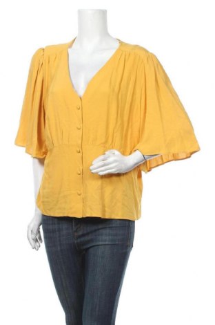 Дамска риза Yessica, Размер XXL, Цвят Жълт, Вискоза, Цена 27,30 лв.