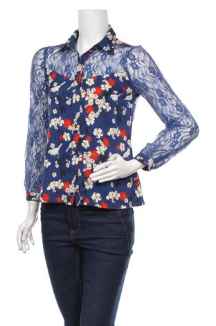 Γυναικείο πουκάμισο Yumi, Μέγεθος M, Χρώμα Πολύχρωμο, Πολυεστέρας, Τιμή 7,60 €
