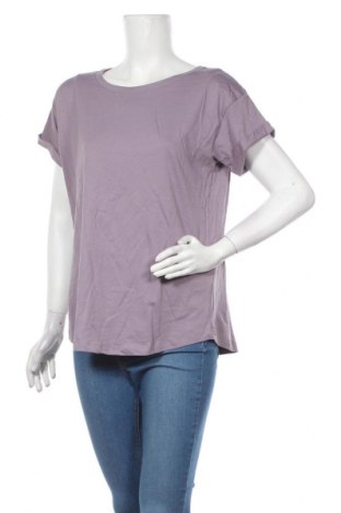 Damen T-Shirt, Größe XL, Farbe Lila, Baumwolle, Preis 15,31 €