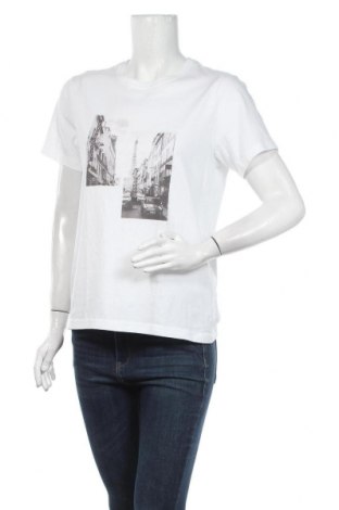 Damski T-shirt Abercrombie & Fitch, Rozmiar S, Kolor Biały, Bawełna, Cena 123,94 zł