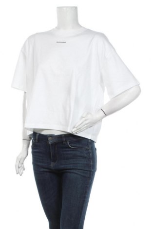 Dámské tričko Calvin Klein Jeans, Velikost S, Barva Bílá, Bavlna, Cena  802,00 Kč